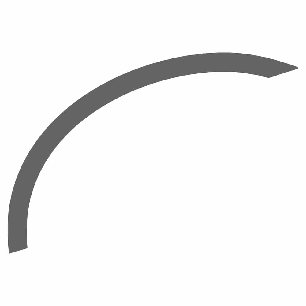 Vicrez Paint Protection PPF Pre-Cut Wheel, Front Lip Passenger vpp156991 for Ford SuperDuty 2005-2007