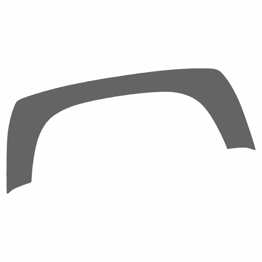 Vicrez Paint Protection PPF Pre-Cut Wheel, Rear Lip Driver vpp159742 for GMC Sierra 2002-2003