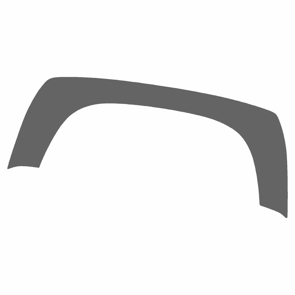 Vicrez Paint Protection PPF Pre-Cut Wheel, Rear Lip Passenger vpp136280 for Chevrolet Silverado 2002