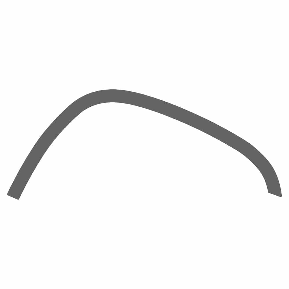 Vicrez Paint Protection PPF Pre-Cut Wheel, Rear Lip Passenger vpp139567 for Chevrolet Suburban SUV 2002-2006