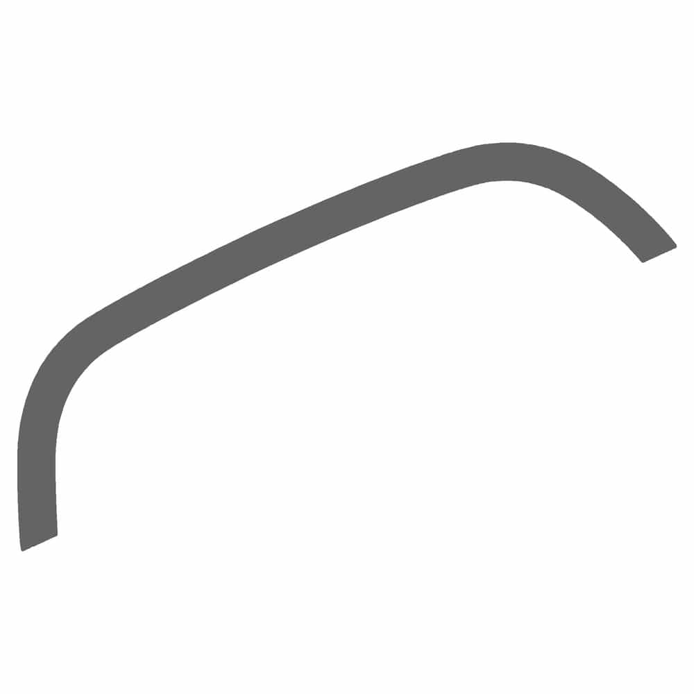 Vicrez Paint Protection PPF Pre-Cut Wheel, Rear Lip Passenger vpp144990 for Dodge Ram Pickup 2002
