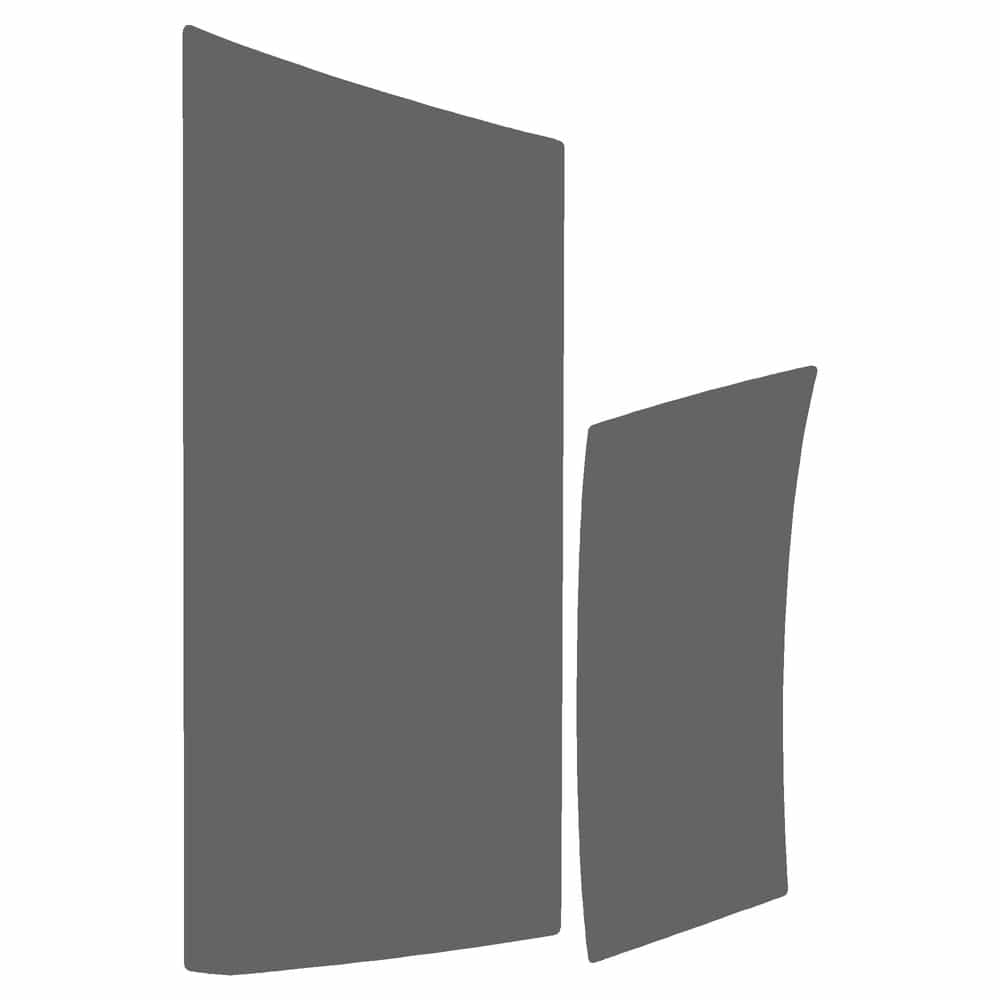 Vicrez Paint Protection PPF Pre-Cut Wheel, Rear Splash Passenger vpp237357 for Toyota Tacoma Crew Pickup 2016-2023