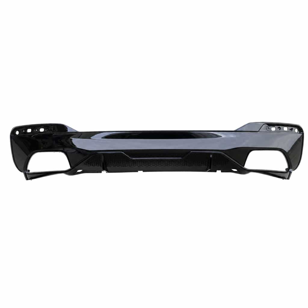 Vicrez 550i M-Performance Rear Diffuser Gloss Black vz105874 | BMW G30/G38 2017-2023