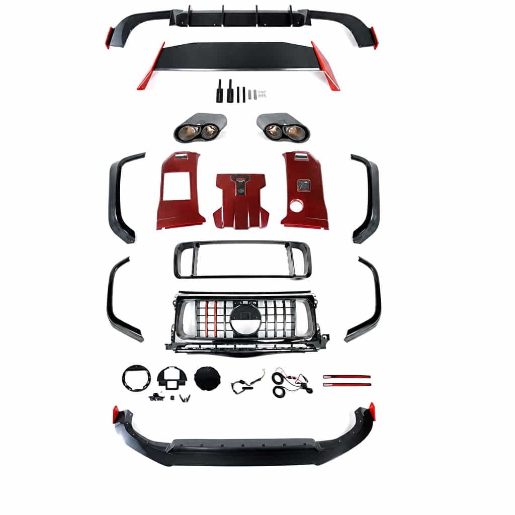 Vicrez BRS Rocket B900 Dry Carbon Parts vz106436 | Mercedes-Benz G Class W463 2019-2024