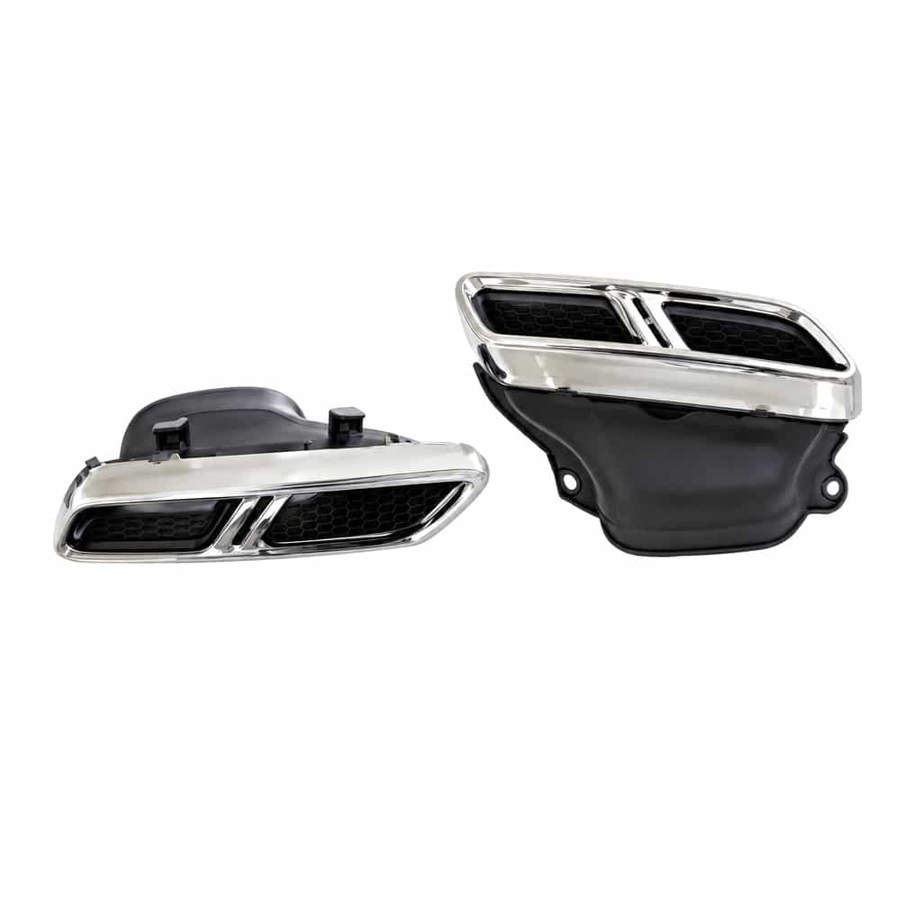 Vicrez C63S Tail Pipe Silver vz106163 | Mercedes-Benz C Class W205/C205 2015-2021