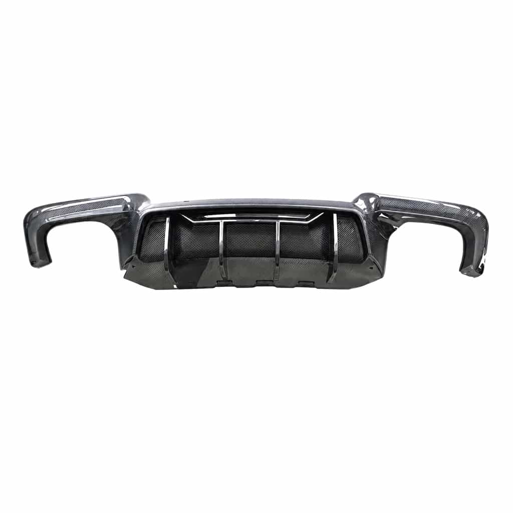 Vicrez Competition Rear Diffuser Carbon Look vz105840 | BMW F10/F18 2011-2017