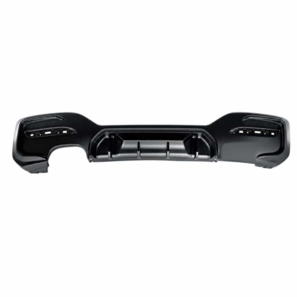 Vicrez Competition Rear Diffuser Matte Black vz105542 | BMW F20 LCI 2015-2019