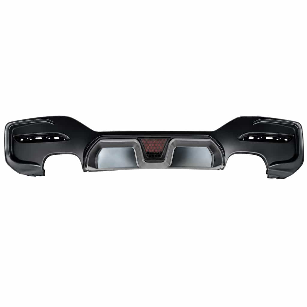Vicrez CS Rear Diffuser M-Tech Matte Black vz105554 | BMW F20 LCI 2015-2019