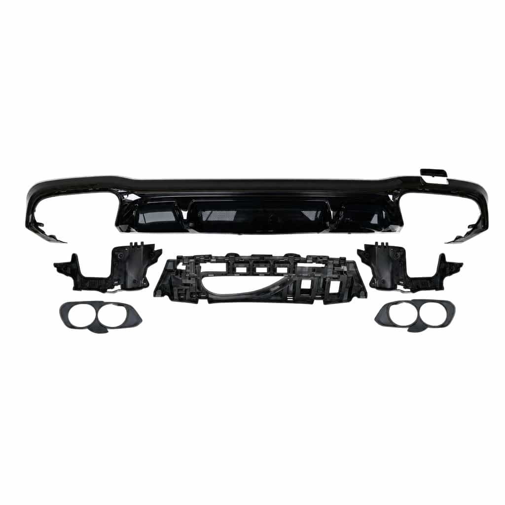 Vicrez E53 GT Rear Diffuser Black vz106251 | Mercedes-Benz E Class W213 2017-2023