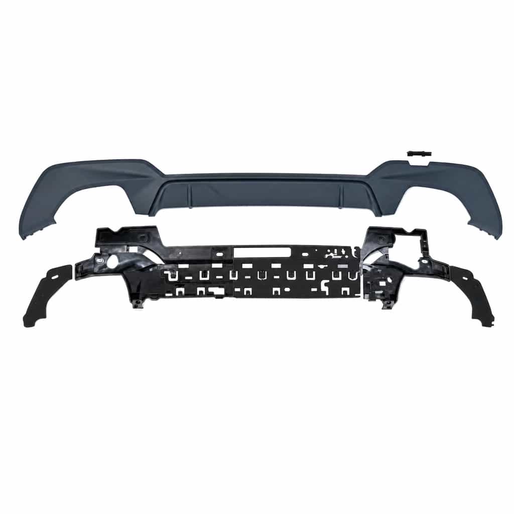 Vicrez M-Performance Rear Diffuser 340i Matte Black vz105681 | BMW G20/G28 2019-2022