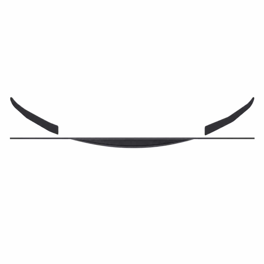 Vicrez Model Y Performance Spoiler Matte Black vz106508 | Tesla Model Y 2021-2024