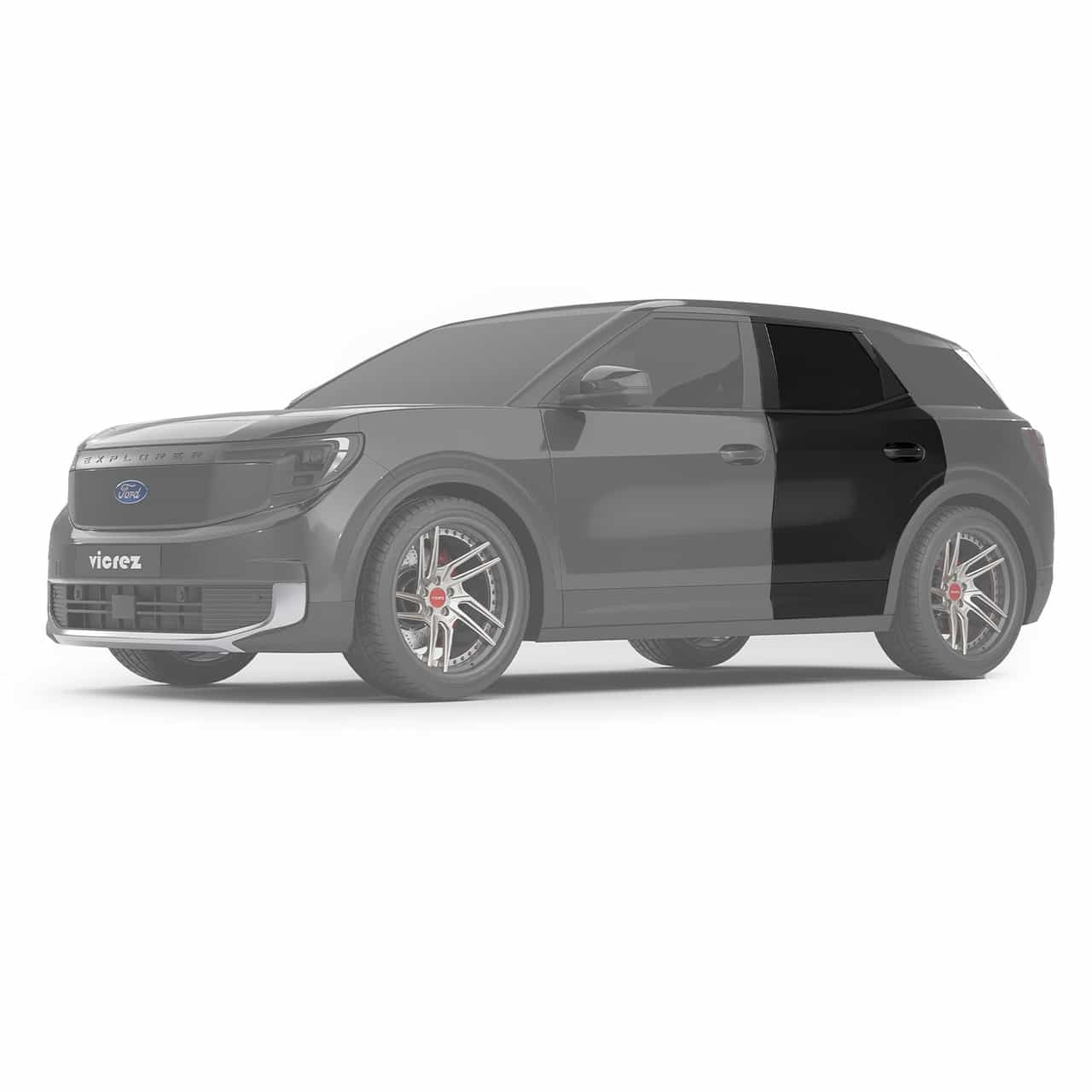 Vicrez OE Replacement Rear Door Driver Side vz110183 | Ford Explorer 2011-2019