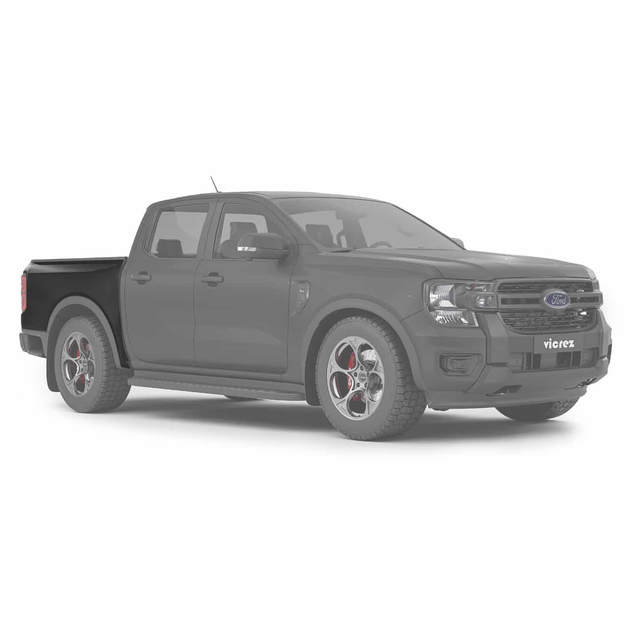 Vicrez OE Replacement Rear Fender Passenger Side vz110214 | Ford Ranger (Double Cabin) 2012-2015