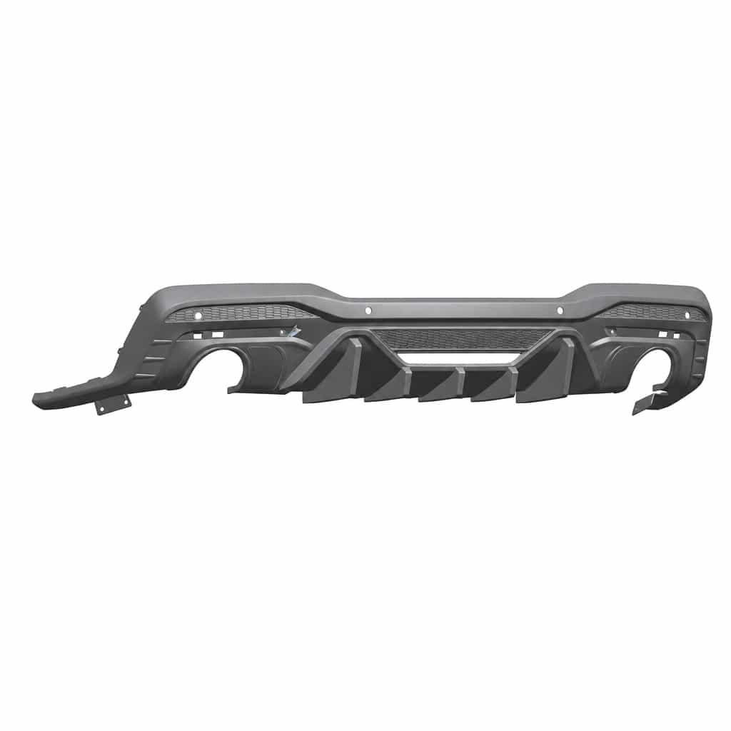 Vicrez Replacement AMPP Speed Rear Diffuser for EcoBoost vz112372 | Ford Mustang 2024-2026
