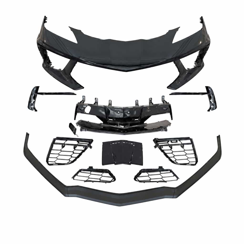 Vicrez Replacement C8 Stingray Front Bumper vz112302 | Chevrolet Corvette 2020-2025