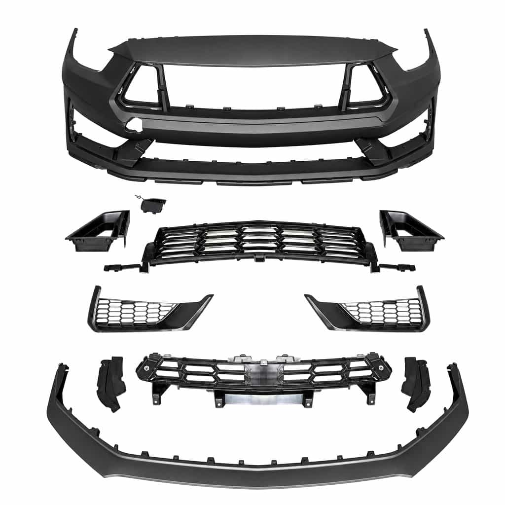 Vicrez Replacement Competition Rear Diffuser vz112341 | Ford Mustang 2023-2026