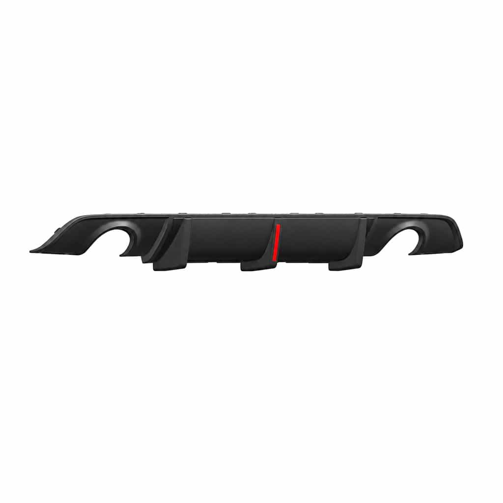 Vicrez Replacement CS Rear Diffuser vz112237 | Dodge Charger 2011-2014