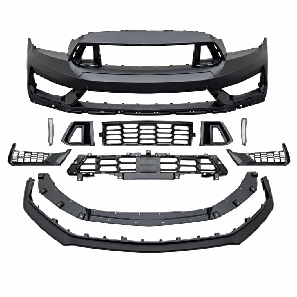 Vicrez Replacement Dark Horse Front Bumper vz112401 | Ford Mustang V6 & GT 2013-2014