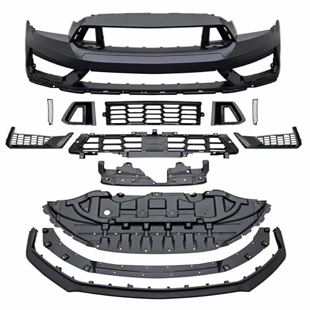 Vicrez Replacement Dark Horse Front Bumper vz112402 | Ford Mustang GT500 2010-2014