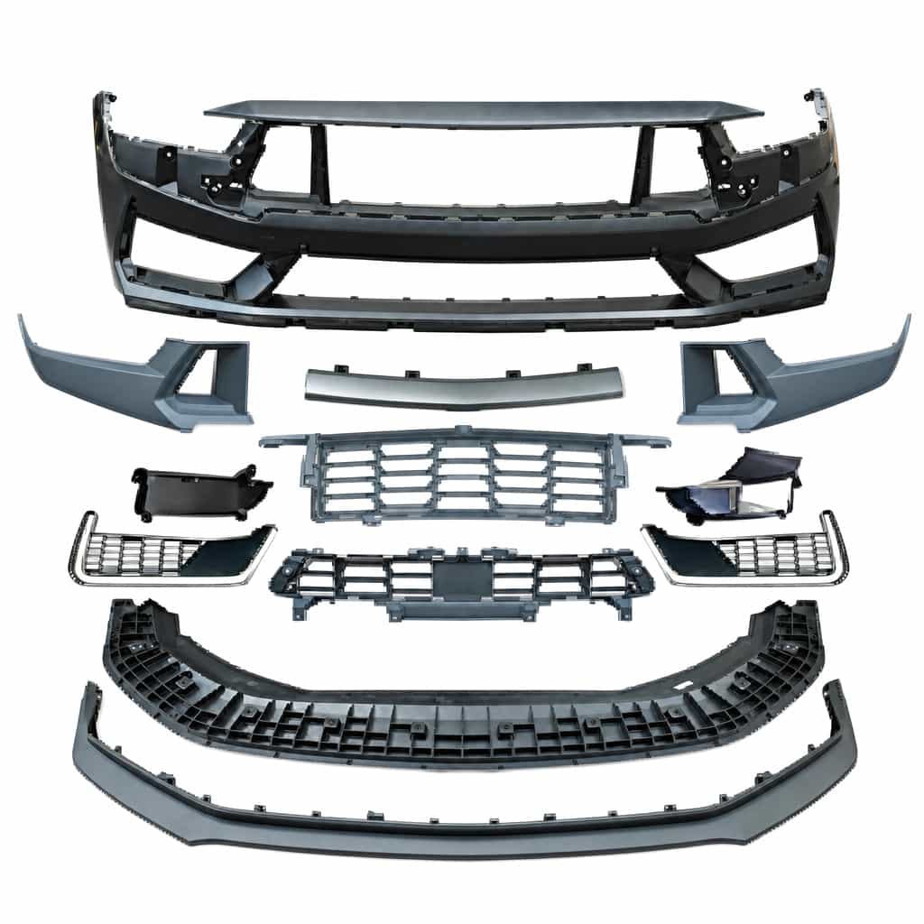 Vicrez Replacement Dark Horse Front Bumper vz112415 | Ford Mustang 2023-2025