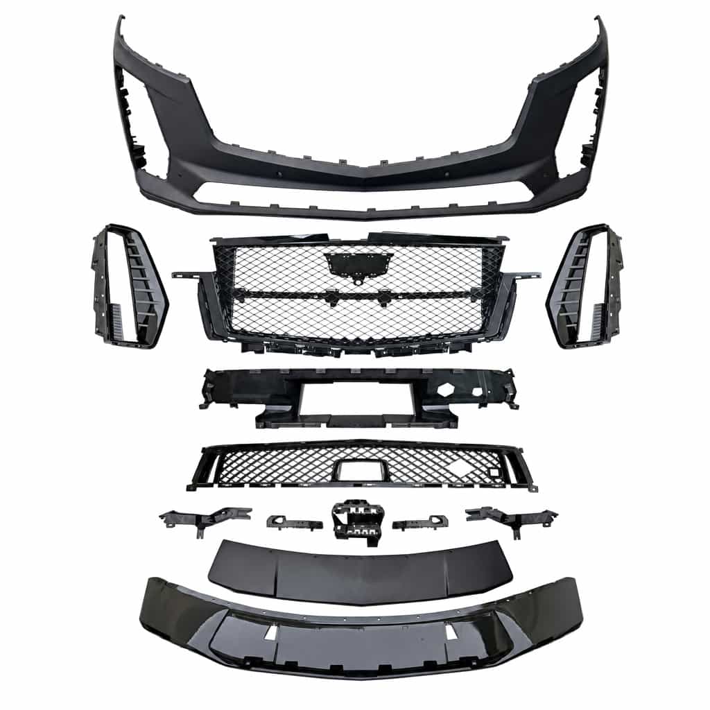 Vicrez Replacement Front Bumper vz112439 | Cadillac Escalade 2021-2024