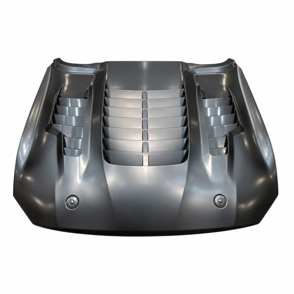Vicrez Replacement GT500 KR Aluminum Hood vz112331 | Ford Mustang 2018-2022