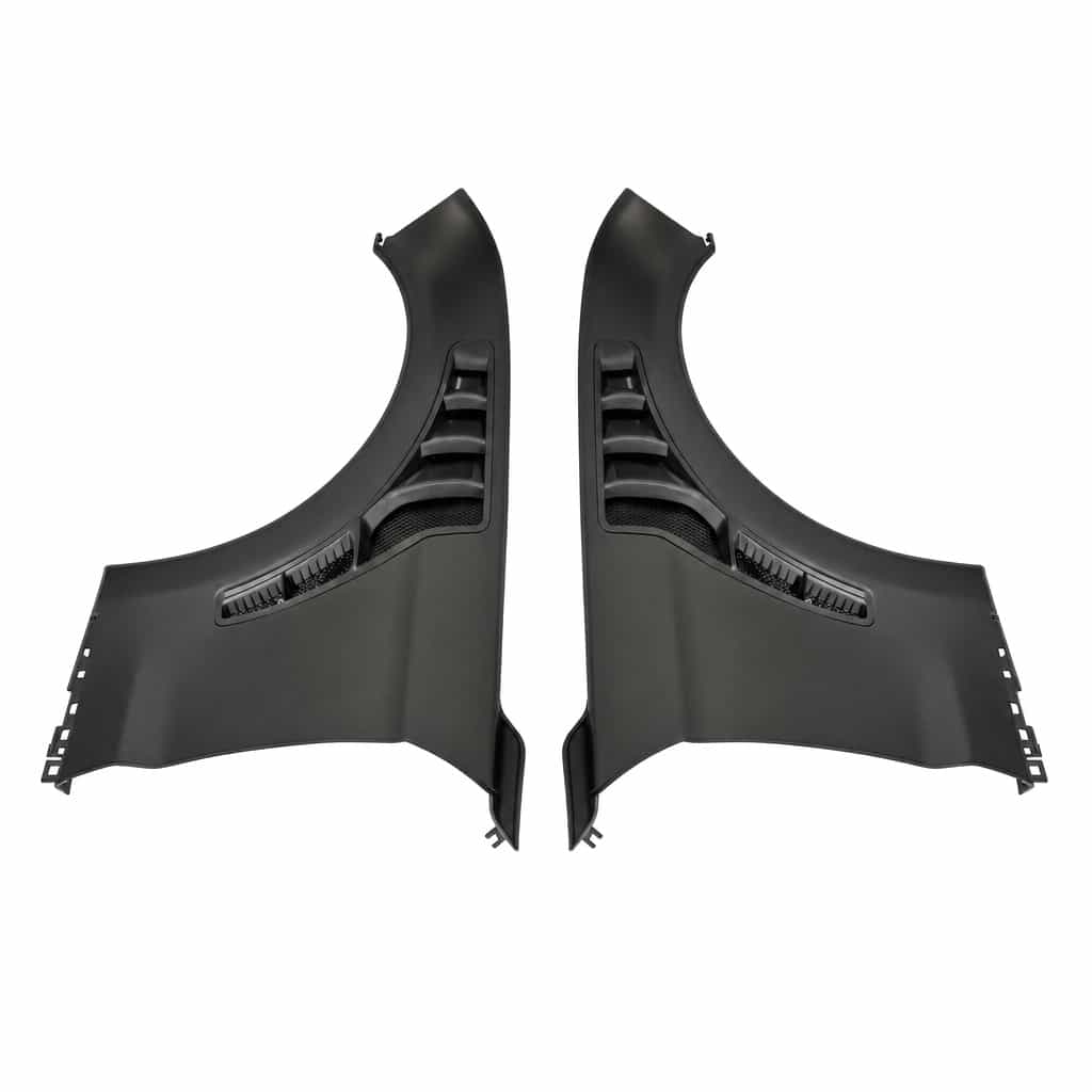 Vicrez Replacement GT500 KR Style Aluminum Fender vz112335 | Ford Mustang 2018-2022