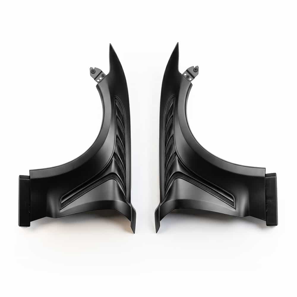 Vicrez Replacement GTD Aluminum Fender vz112349 | Ford Mustang 2015-2017