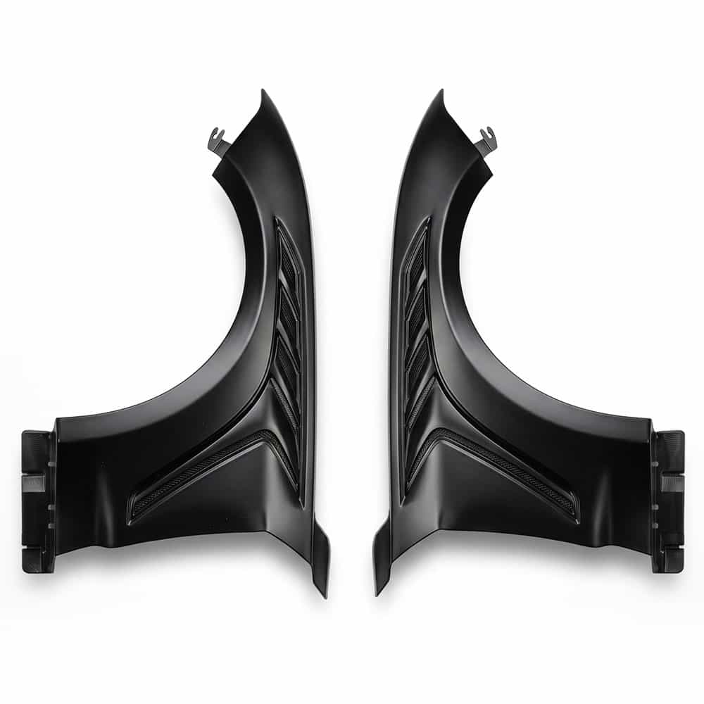 Vicrez Replacement GTD Aluminum Fender vz112352 | Ford Mustang 2018-2022