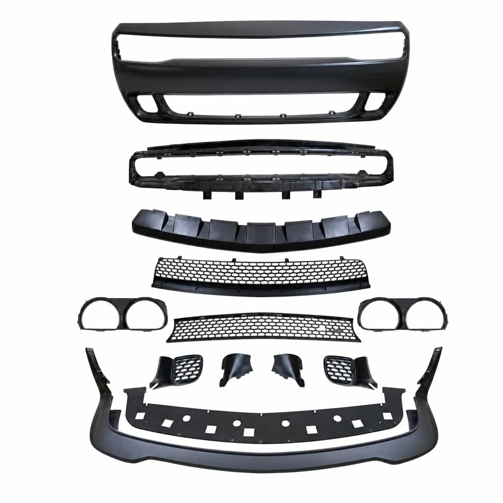 Vicrez Replacement Hellcat Front Bumper vz112252 | Dodge Challenger 2008-2014