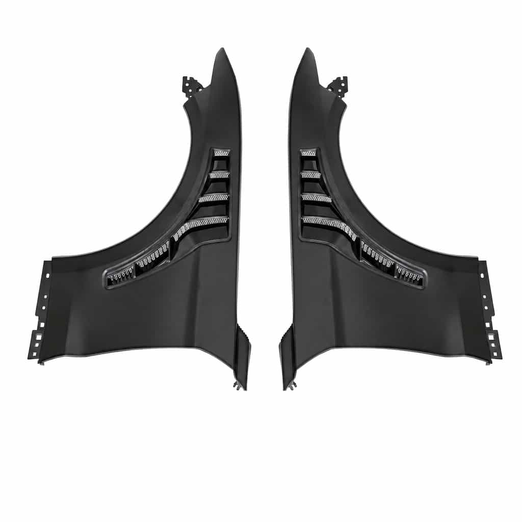 Vicrez Replacement KR Style Aluminum Fender vz112405 | Ford Mustang 2015-2017