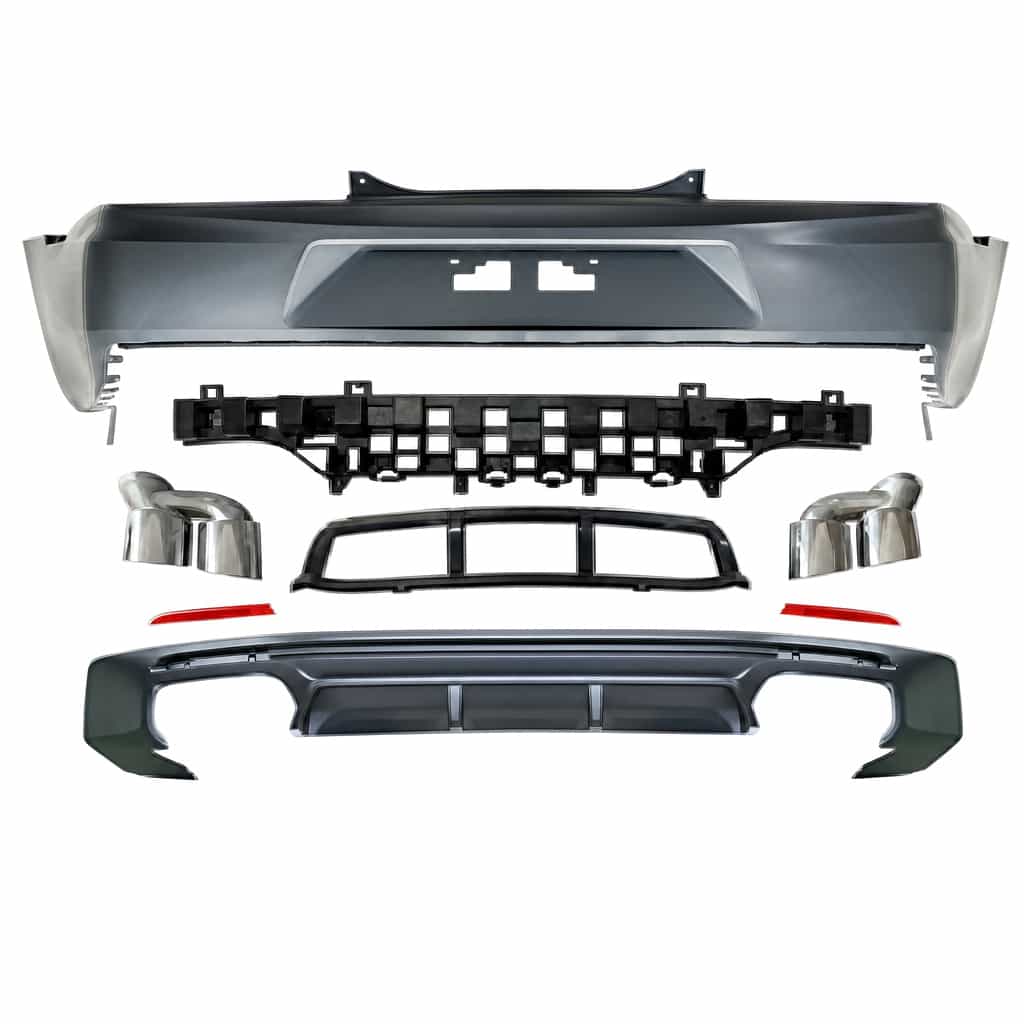 Vicrez Replacement Rear Bumper Kit vz112424 | Chevrolet Camaro 2014-2015