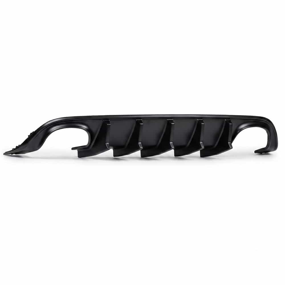 Vicrez Replacement Speed Rear Diffuser Dual Outlet for SRT Bumper vz112223 | Dodge Charger 2015-2023