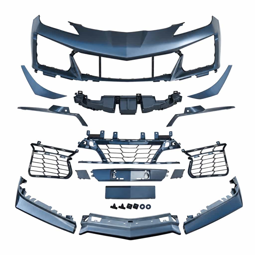 Vicrez Replacement Z06 Front Bumper vz112293 | Chevrolet Corvette 2020-2025