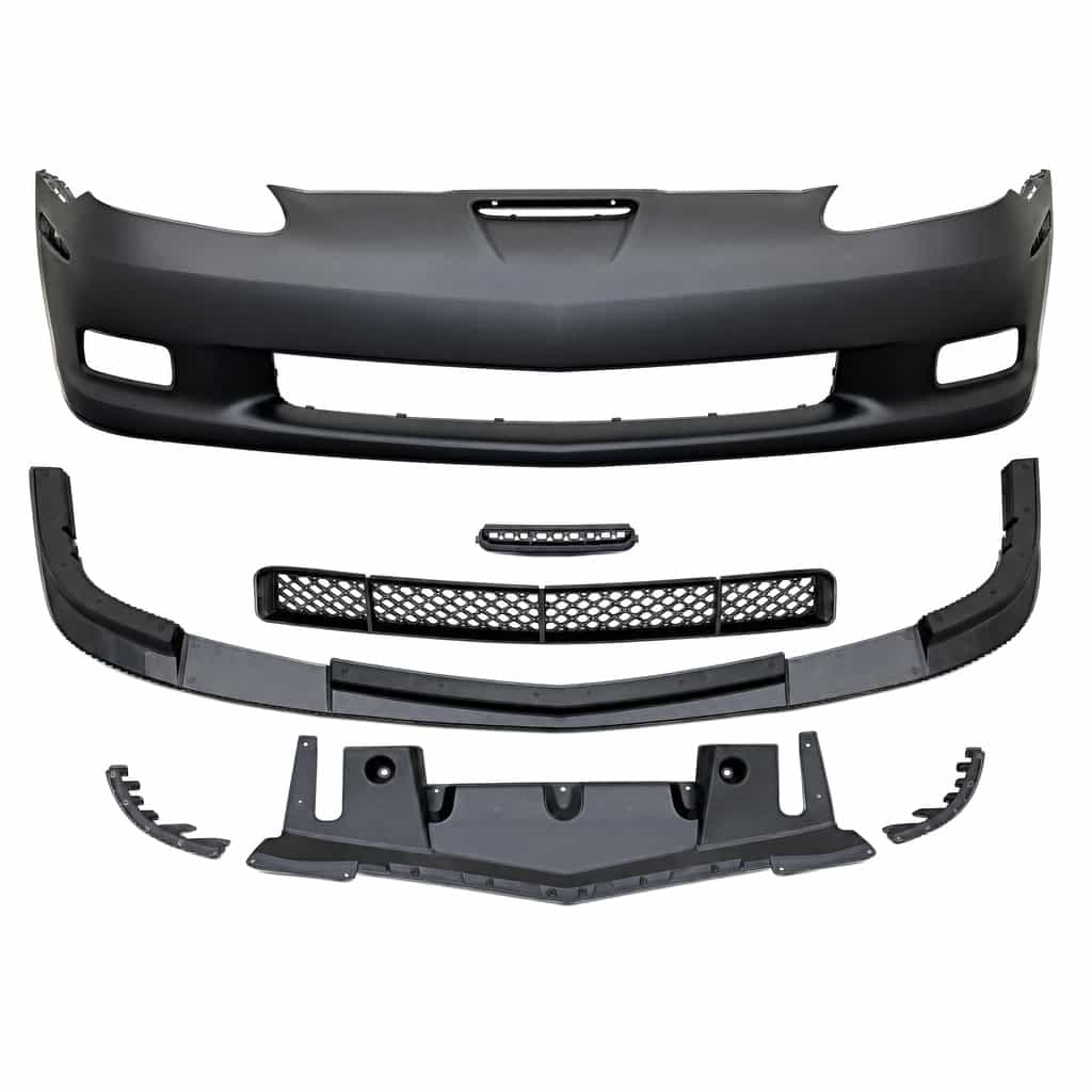 Vicrez Replacement Z06 Front Bumper vz112428 | Chevrolet Corvette Z06 & Grandsport 2005-2013