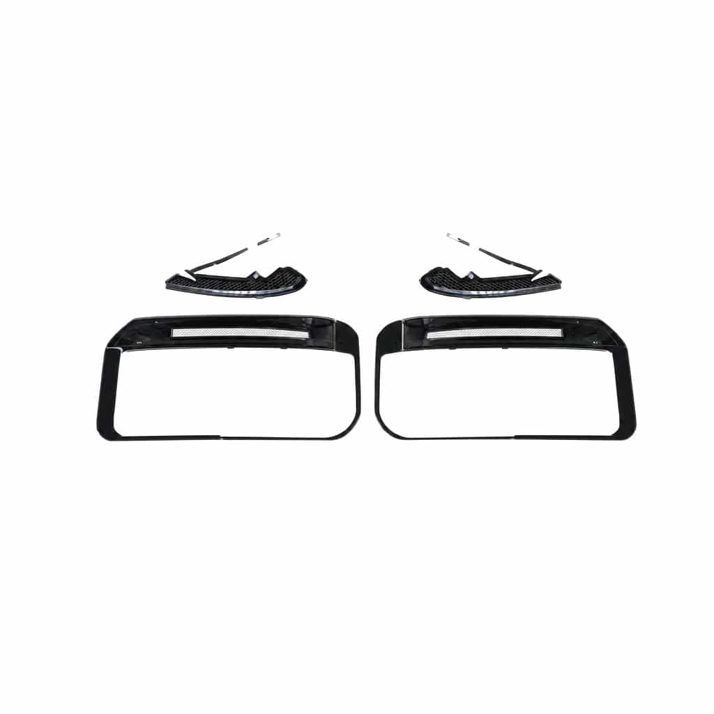 Vicrez Rocket B900 Dry Carbon Fog Lamp Cover vz106438 | Mercedes-Benz G Class W463 2019-2024