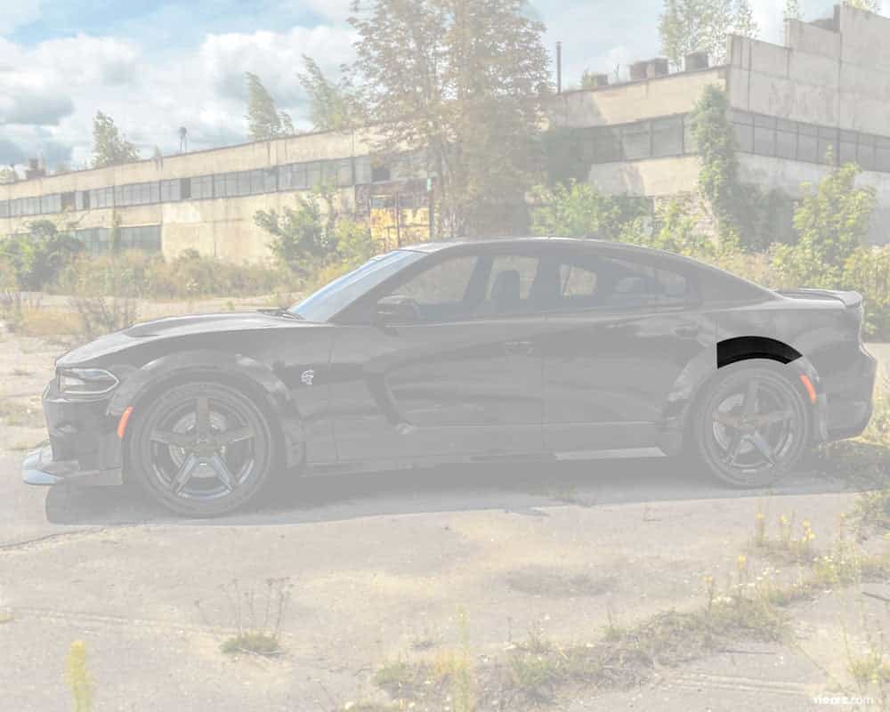 Vicrez Rear Driver L4 vz102126R (PART OUT) | Dodge Charger 2015-2021