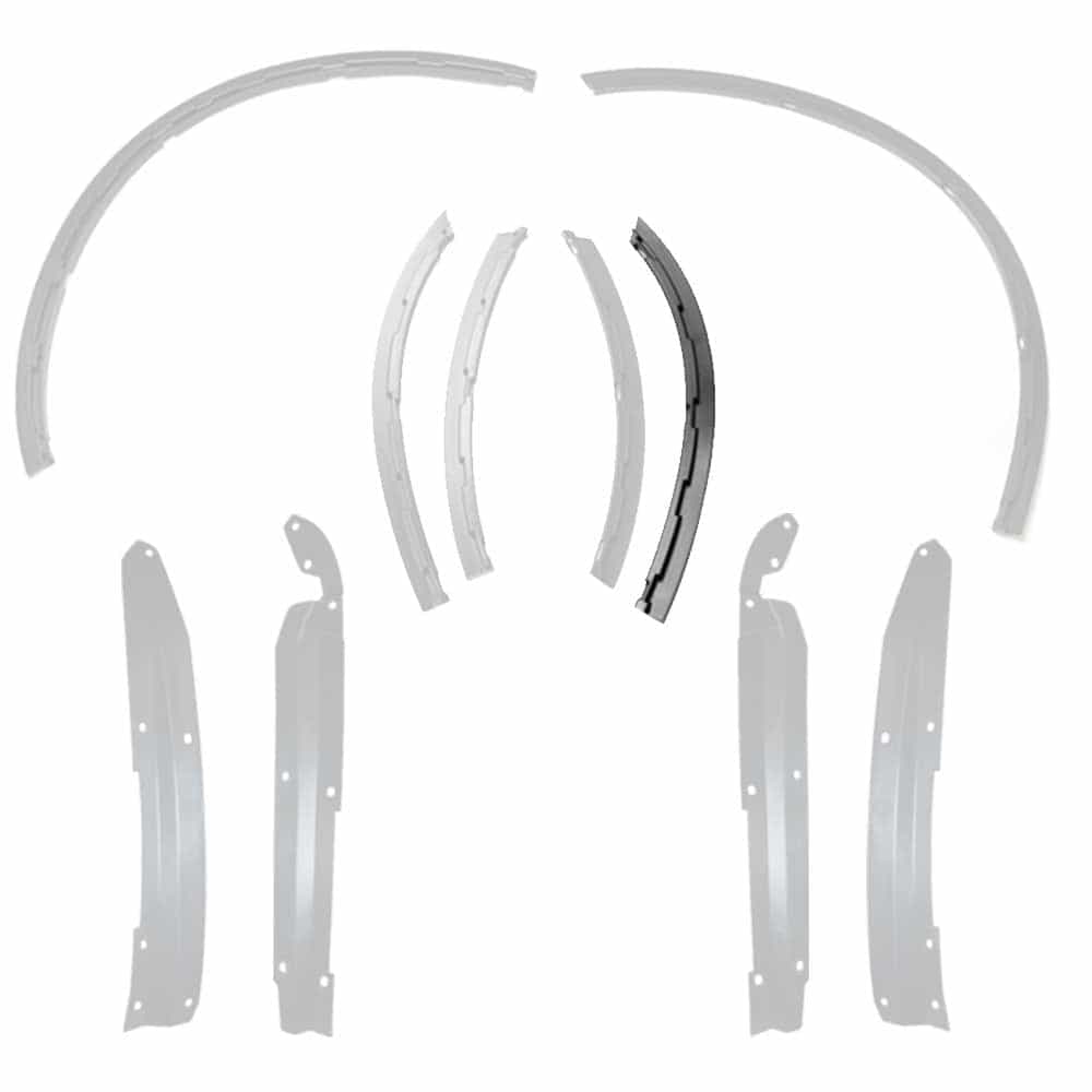 Vicrez DCGWB Rear L2 Bracket vz102199R (PART OUT) | Dodge Charger 2015-2023