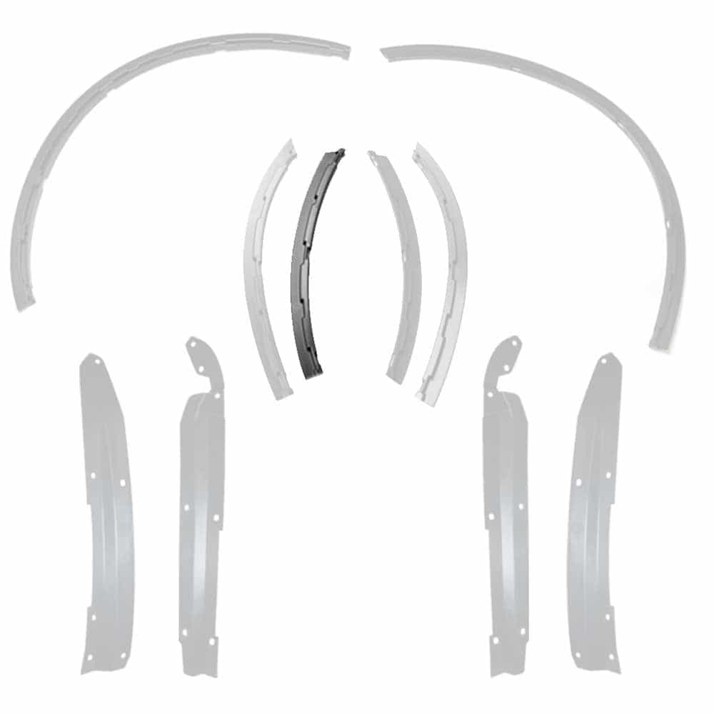 Vicrez DCGWB Rear L1 Bracket vz102199R (PART OUT) | Dodge Charger 2015-2023