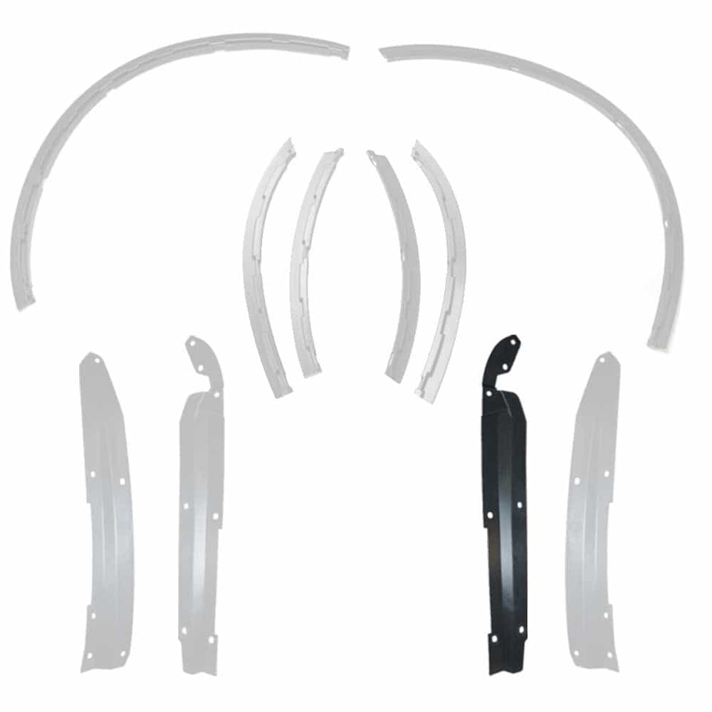 Vicrez DCGWB Rear L Liner vz102199R (PART OUT) | Dodge Charger 2015-2023