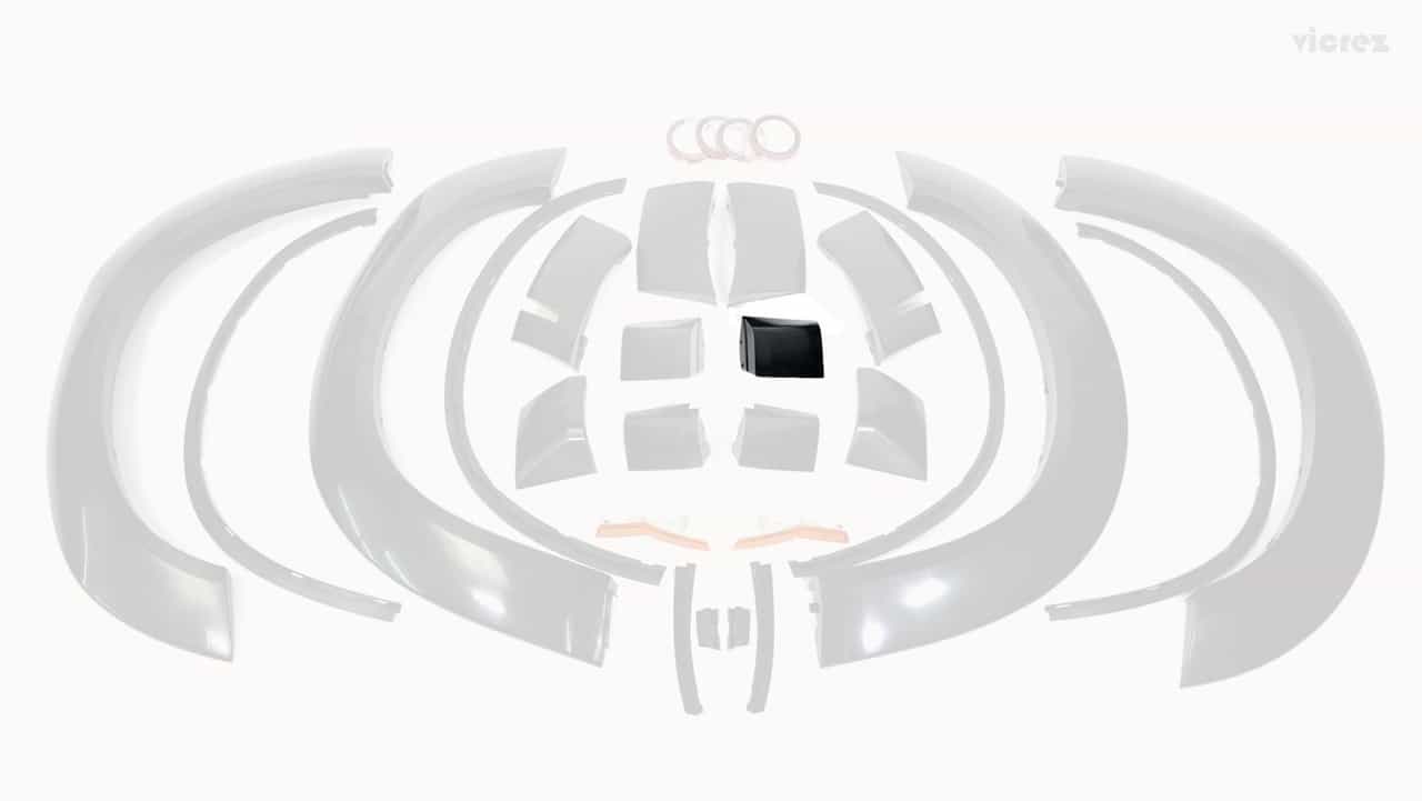 Vicrez RD1 - Rear Driver Side L1 vz102412R (PART OUT) | Dodge Challenger 392/RT/SXT 2015-2023