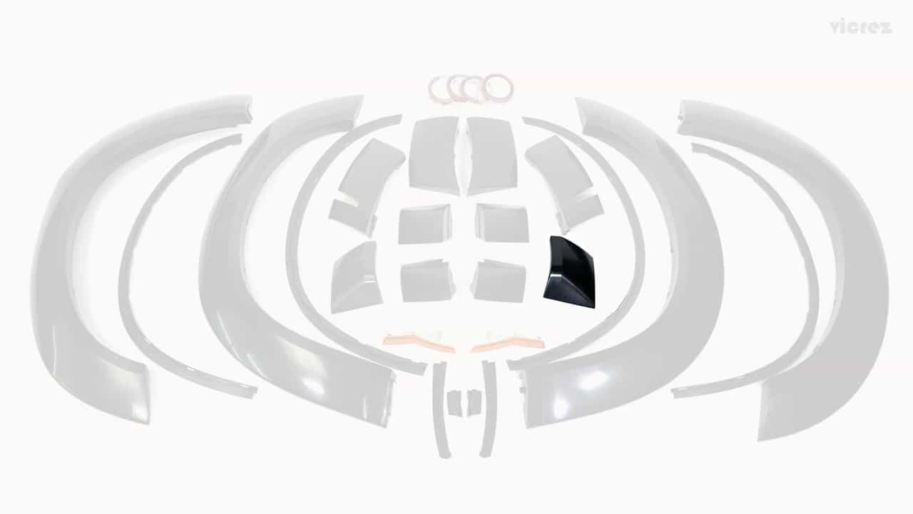 Vicrez RD4 - Rear Driver Side L4 vz102412R (PART OUT) | Dodge Challenger 392/RT/SXT 2015-2023