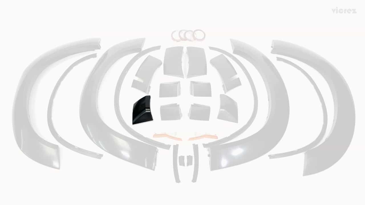 Vicrez RP4 - Rear Passenger Side R4 vz102412R (PART OUT) | Dodge Challenger 392/RT/SXT 2015-2023