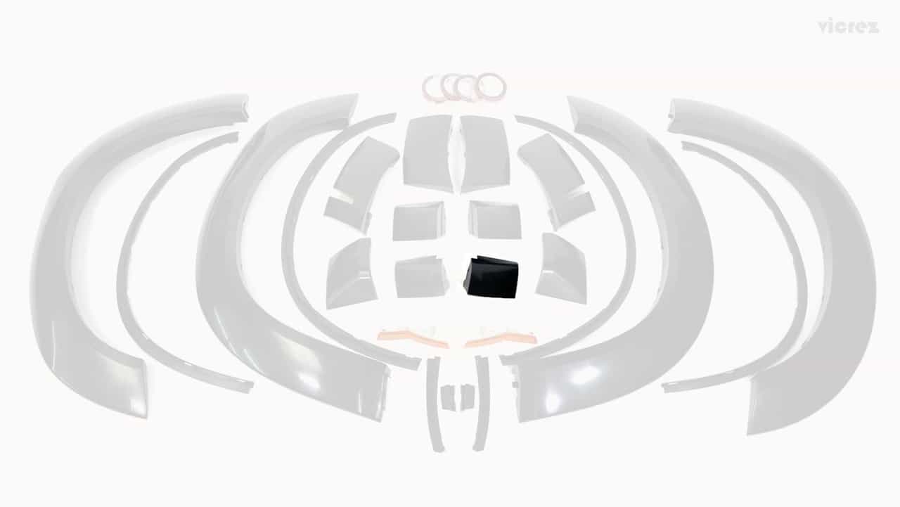 Vicrez FD3 - Front Driver Side L3 vz102413R (PART OUT) | Dodge Challenger Hellcat SRT 2015-2023