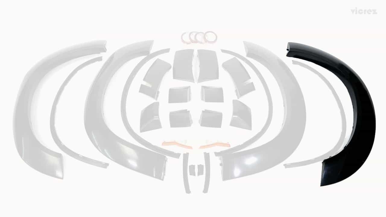 Vicrez RD2 - Rear Driver Side L2 vz102413R (PART OUT) | Dodge Challenger Hellcat SRT 2015-2023