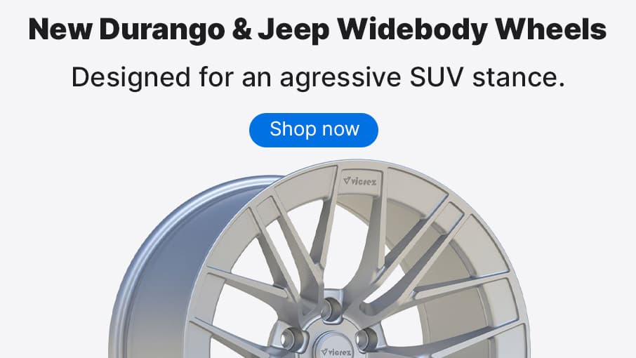 Durango & Jeep Grand Cherokee Widebody Wheels