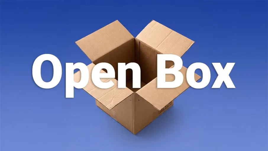 Save on Open Box Items