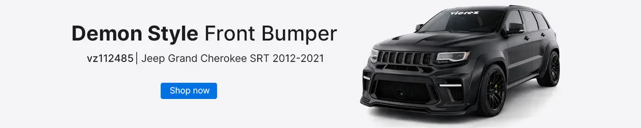 Vicrez Widebody Front Bumper Demon Style | Jeep Grand Cherokee SRT 2012-2021