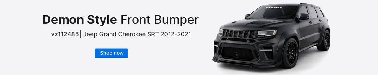 Vicrez Widebody Front Bumper Demon Style | Jeep Grand Cherokee SRT 2012-2021