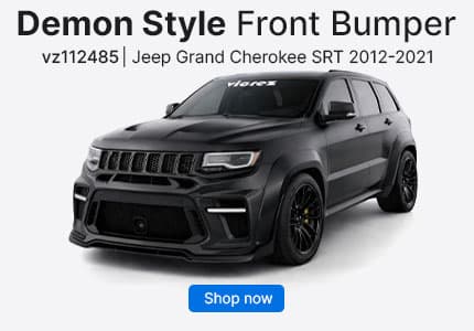 Vicrez Widebody Front Bumper Demon Style | Jeep Grand Cherokee SRT 2012-2021